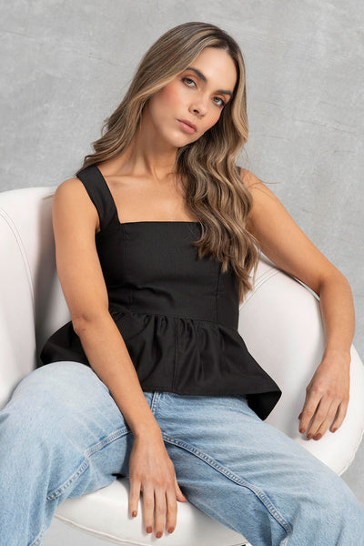 Camisa Martina Negra