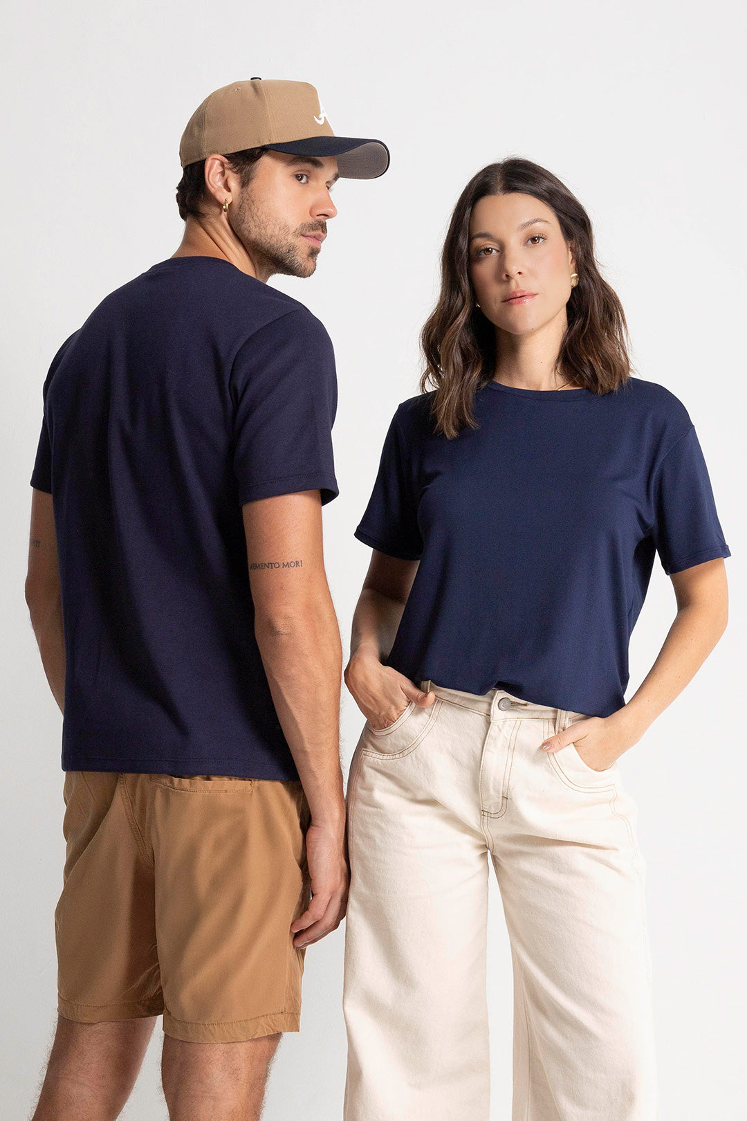 Camiseta Rita Azul Navy