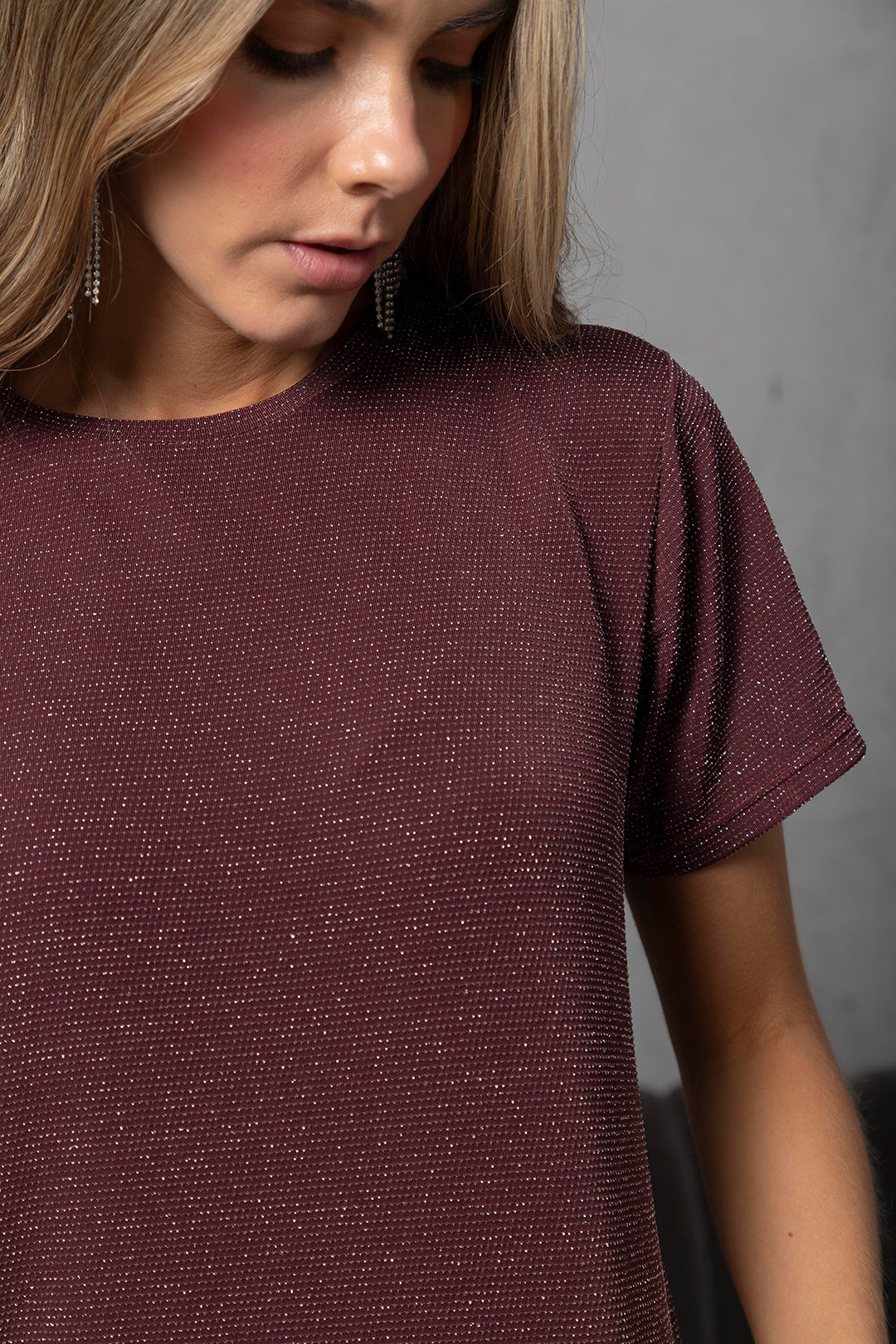 Camiseta Brillante Vino