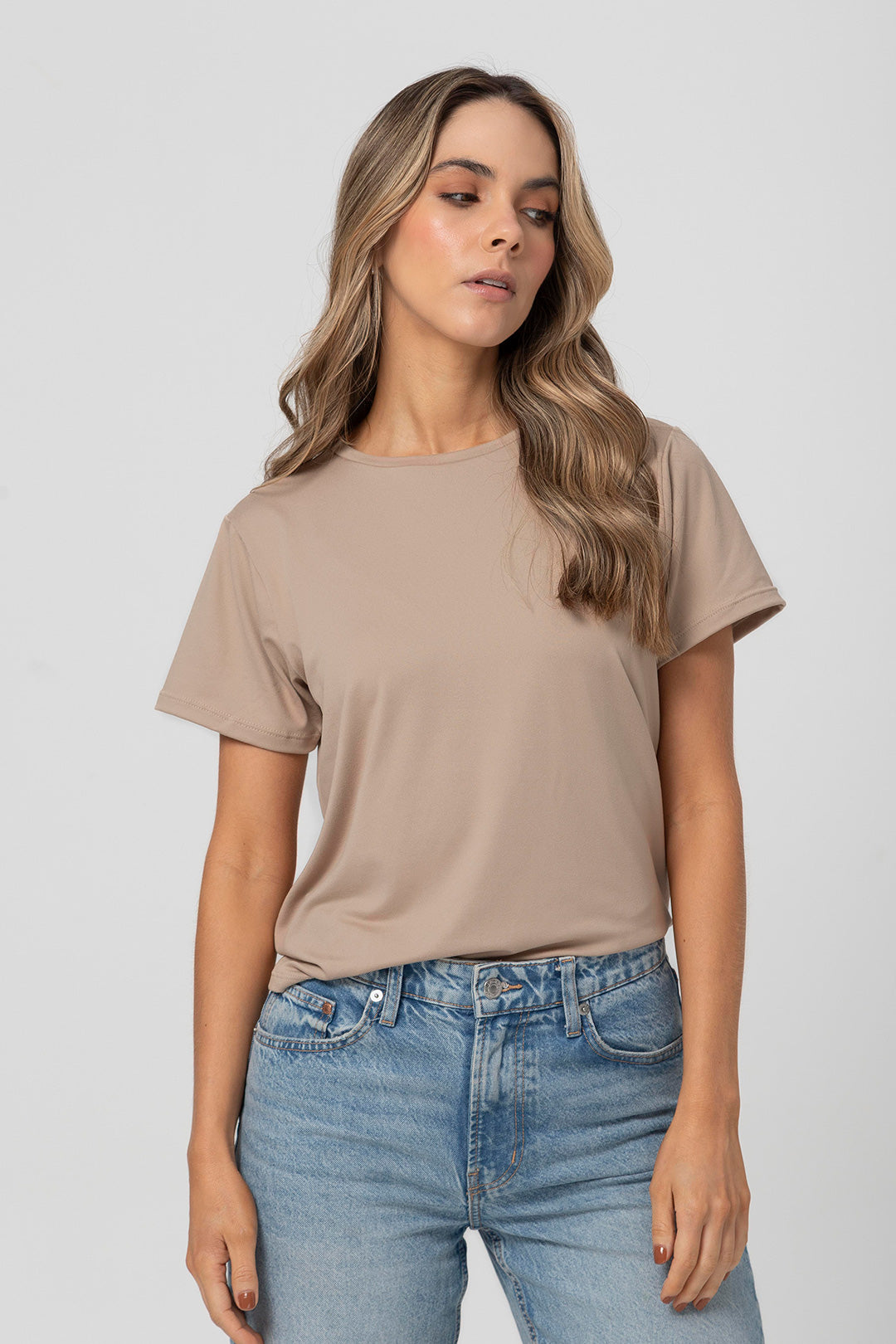 Camiseta Rita Beige