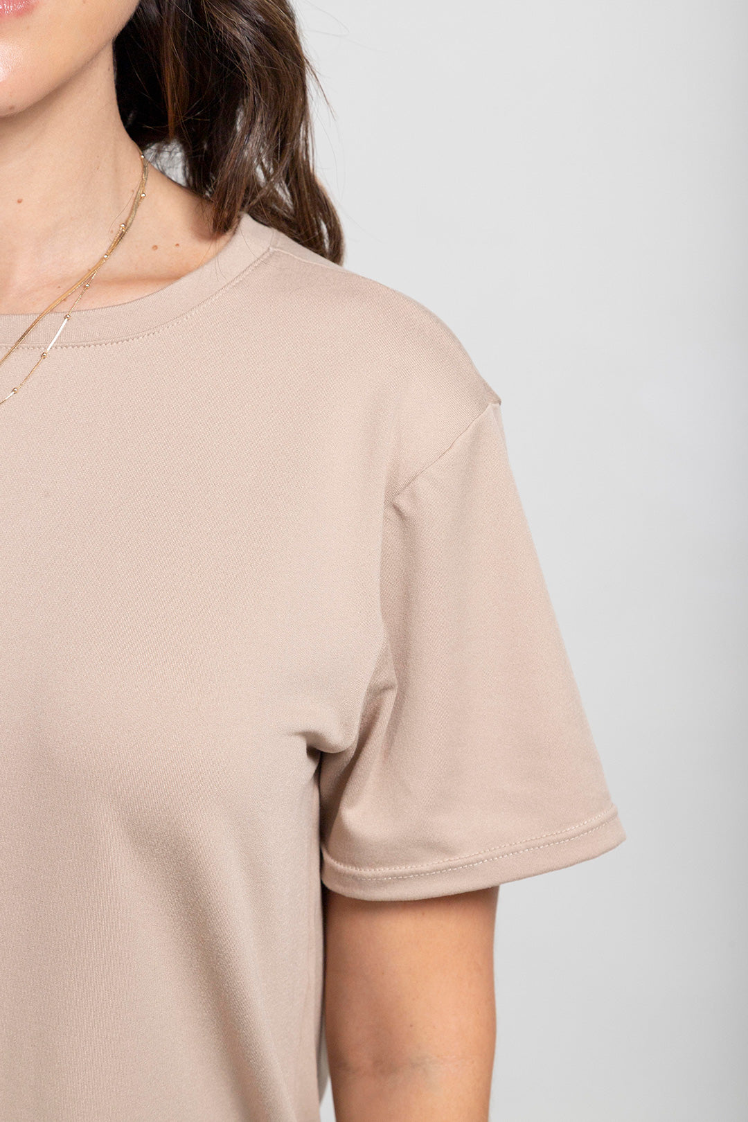 Camiseta Rita Beige