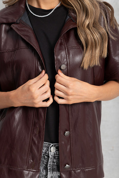 Chaleco Atenea Vino Tinto