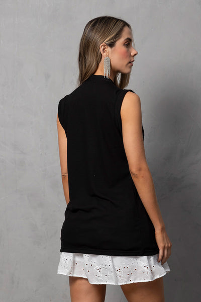 Chaleco Victoria Negro