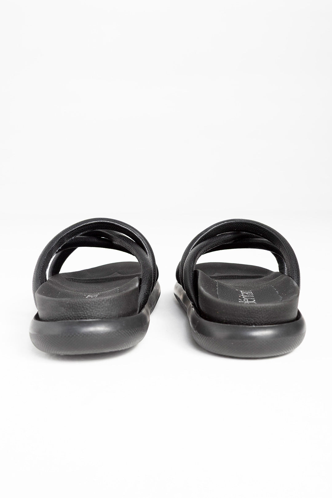 sandalias negras para mujer