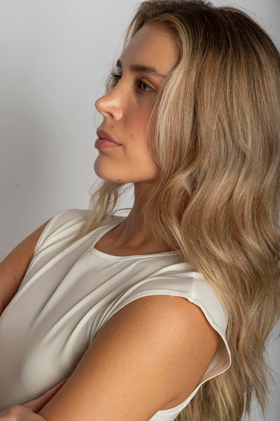 Body Para Mujer Ajustado al Cuerpo Color Marfil