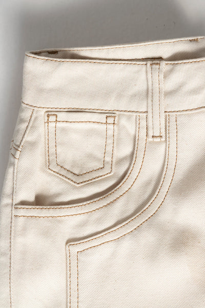 jean para mujer marfil 