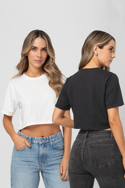 2 Pack Croptop Livi